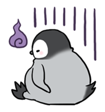 Healthy baby penguin sticker #2912196
