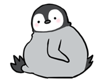 Healthy baby penguin sticker #2912197
