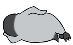 Healthy baby penguin sticker #2912200