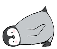 Healthy baby penguin sticker #2912201