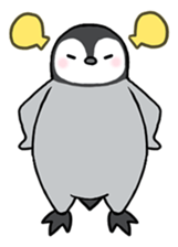 Healthy baby penguin sticker #2912203