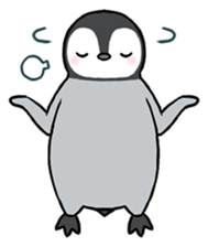 Healthy baby penguin sticker #2912208