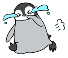Healthy baby penguin sticker #2912213