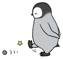 Healthy baby penguin sticker #2912214