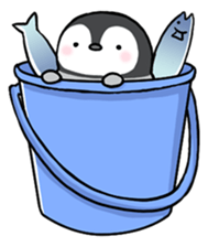Healthy baby penguin sticker #2912215