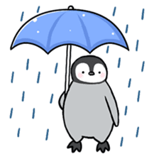 Healthy baby penguin sticker #2912222