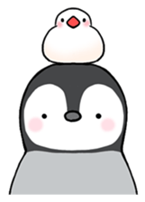 Healthy baby penguin sticker #2912223