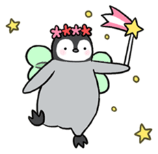 Healthy baby penguin sticker #2912225