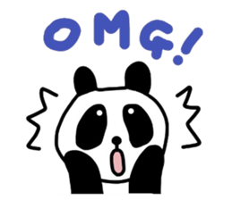 Cute panda Sticker 2 sticker #2912598