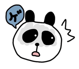 Cute panda Sticker 2 sticker #2912599