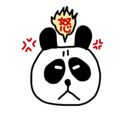 Cute panda Sticker 2 sticker #2912603