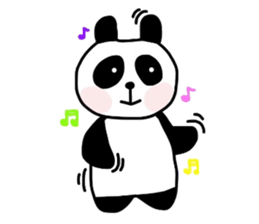 Cute panda Sticker 2 sticker #2912607