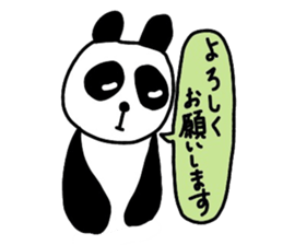 Cute panda Sticker 2 sticker #2912624
