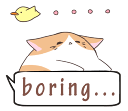 a Balloon Chatty Cat sticker #2912751