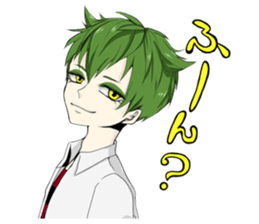Human face Animal boy Takao sticker #2912787