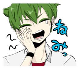 Human face Animal boy Takao sticker #2912788