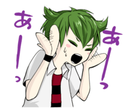 Human face Animal boy Takao sticker #2912789