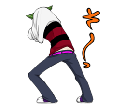 Human face Animal boy Takao sticker #2912790