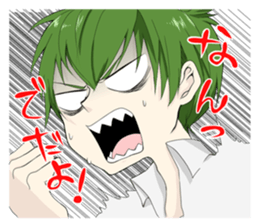 Human face Animal boy Takao sticker #2912792