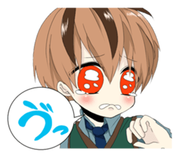 Human face Animal boy Takao sticker #2912819