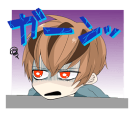 Human face Animal boy Takao sticker #2912823