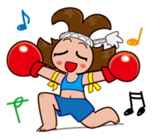 Muay Thai Girl sticker #2913189
