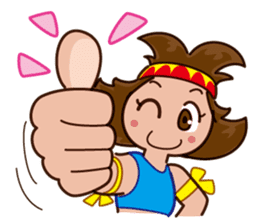 Muay Thai Girl sticker #2913198