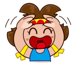 Muay Thai Girl sticker #2913199