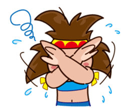 Muay Thai Girl sticker #2913200