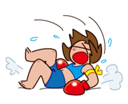 Muay Thai Girl sticker #2913204