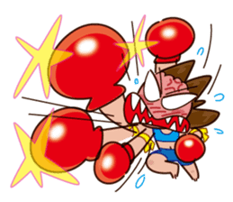 Muay Thai Girl sticker #2913219