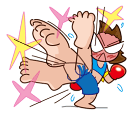 Muay Thai Girl sticker #2913220