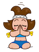 Muay Thai Girl sticker #2913226