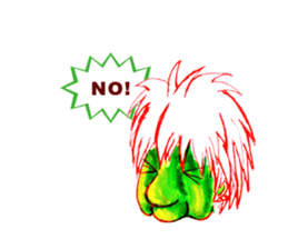 rock old woman sticker #2913875