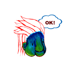 rock old woman sticker #2913876