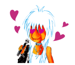 rock old woman sticker #2913877