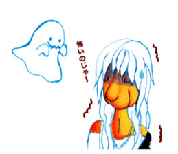 rock old woman sticker #2913903