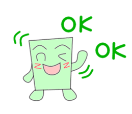 clored paper sticker #2913991