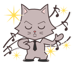 Cool day of businessman Mr. Gates sticker #2914585