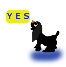 My house of the American Cocker Spaniel sticker #2914601