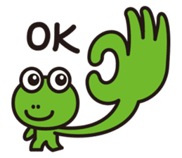work-life-balance(kaeru-life in Japan) sticker #2914661