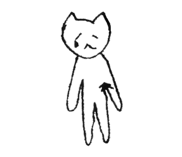 Armpit hair Cat 2 sticker #2914714