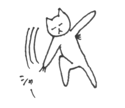 Armpit hair Cat 2 sticker #2914715