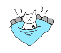 Armpit hair Cat 2 sticker #2914716