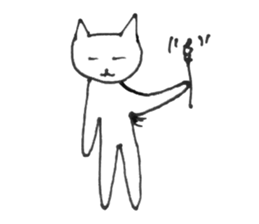 Armpit hair Cat 2 sticker #2914717