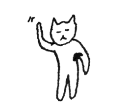 Armpit hair Cat 2 sticker #2914721