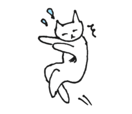 Armpit hair Cat 2 sticker #2914723