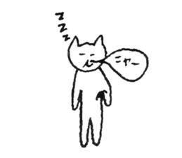 Armpit hair Cat 2 sticker #2914725