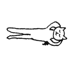 Armpit hair Cat 2 sticker #2914731