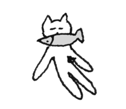 Armpit hair Cat 2 sticker #2914732